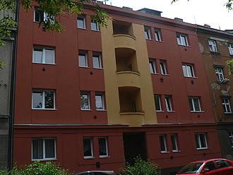 Zateplení fasády a výměna oken a dveří na BD v Přerově