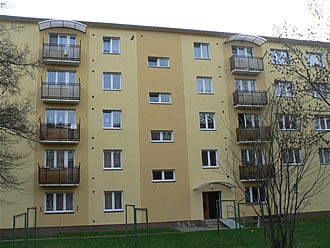 Zateplení domu Přerov, ul. Interbrigadistů - spolupráce (2006)